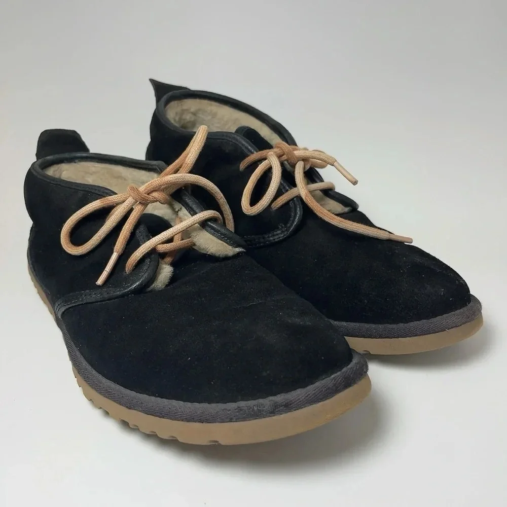 UGG Men's Maksim Chukka Boots Black Color